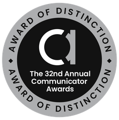 Communicator Awards Distinction 2026